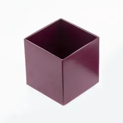 Cube/Truffle Box Folding Base; Mulberry